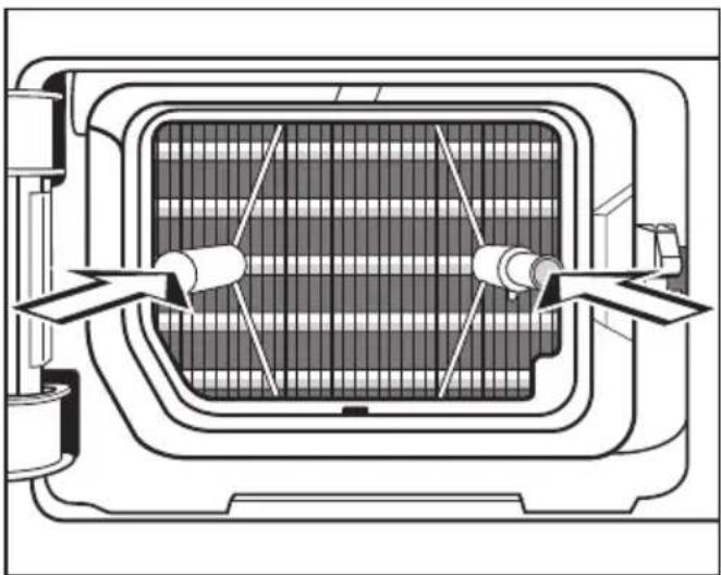 MIELE TKB 640 WP Eco - Remonter le filtre - 2