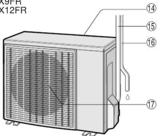 SHARP GSXP24FR - OUTDOOR UNIT - 1