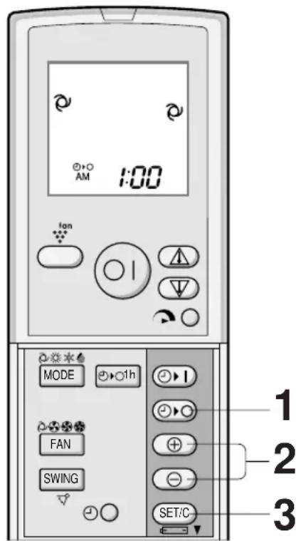 SHARP GSXP24FR - TIMER DISATTIVATO - 1