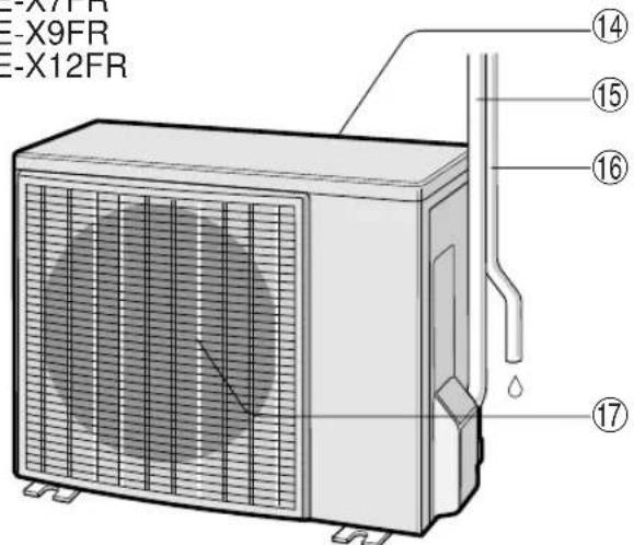 SHARP GSXP24FR - UNIDADE EXTERIOR - 1