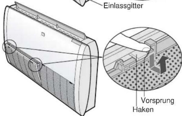 SHARP GSXP24FR - REINIGUNG DER FILTER - 2