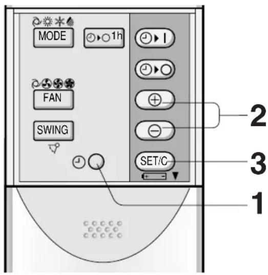 SHARP GSXP24FR - SAATIN AYARLANMASI - 1