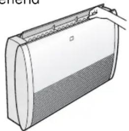 SHARP GSXP24FR - HORIZONTALER LUFTSTROM - 1