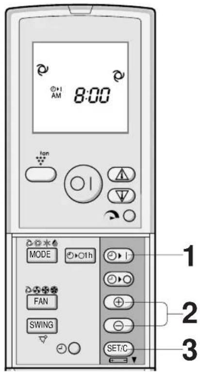 SHARP GSXP24FR - TIMER ATTIVATO - 1