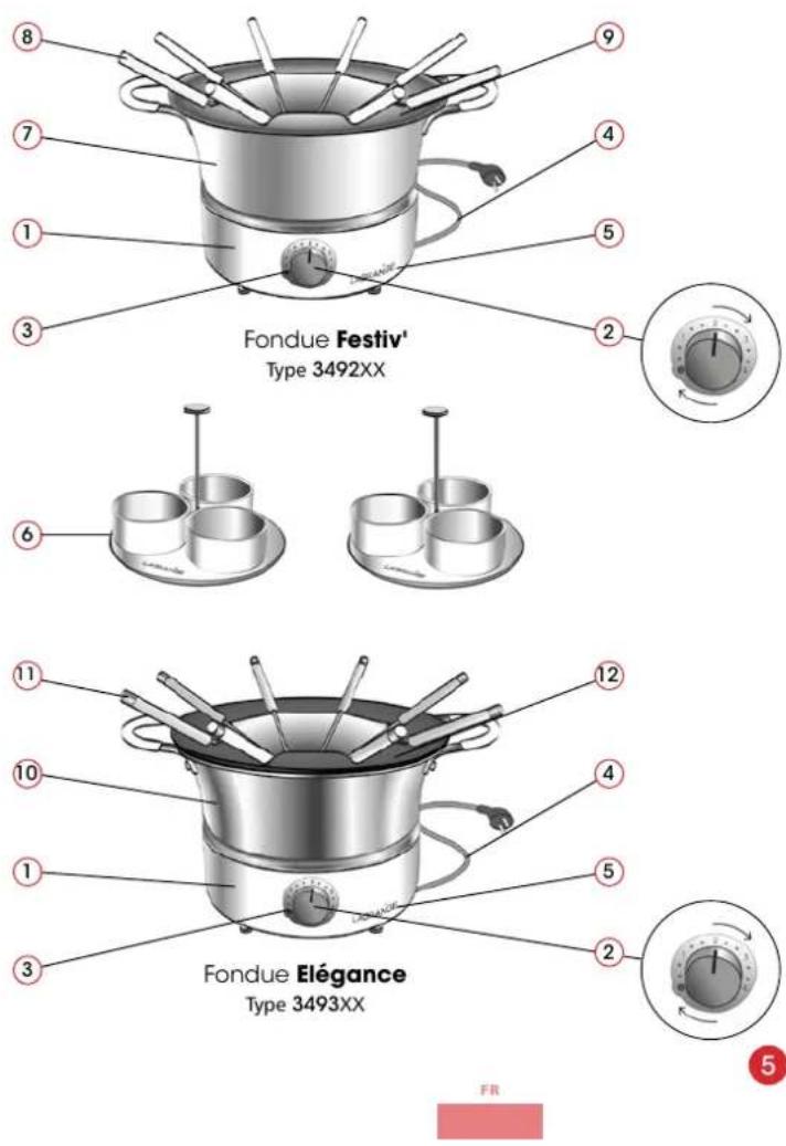 LAGRANGE Fondue Festiv' - 1