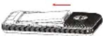 AEG SM250 - Install the SIM card and battery - 2