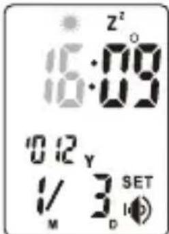 INVENTUM TMO430 - réglage de la date et de l'heure - 2