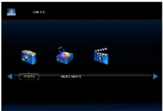 NEC E506 - USB メニュー - 1