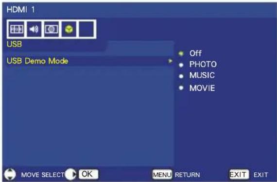 NEC E506 - USB デモモード - 1
