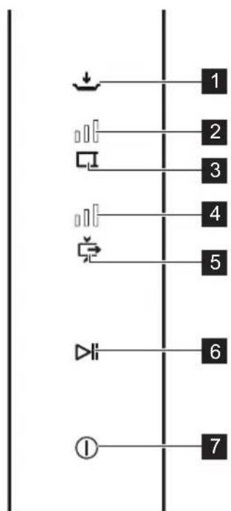 AEG KDK911423M - TABLEAU DE COMMANDE - 1