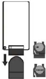 BIGBEN INTERACTIVE TW7BALLERINE - Sustitución de la pila del mando a distancia - 1