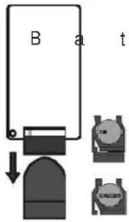 BIGBEN INTERACTIVE TW7BALLERINE - Austausch der Fernbedienungsbatterie - 1