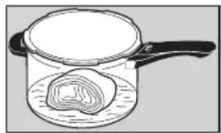 WMF 1010.2500.11 - cuocere sul fondo della pentola (carne) - 1