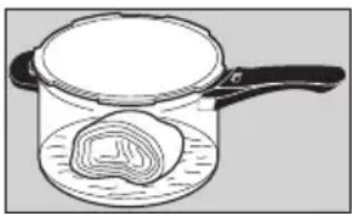 WMF 1010.2500.11 - Cooking in the bottom of the pot (meat) - 1