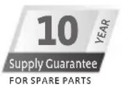 WMF 1010.2500.11 - 10-year supply warranty for spare parts - 1