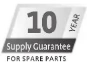WMF 21.2927.3790 - 10-year supply warranty for spare parts - 1