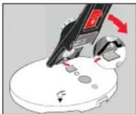WMF 21.2927.3790 - Attaching the lid shaft handle - 1