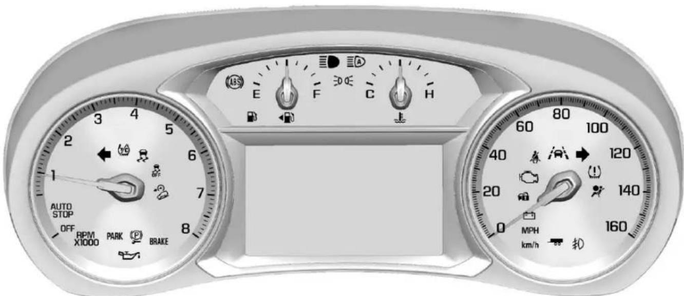 GMC Acadia (2017) - Combinéd'instruments - 2