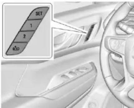 GMC Acadia (2017) - Fonctionsdemémoire - 1