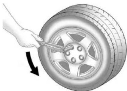 GMC Acadia (2017) - Déposé'unpneucreveet installationdupneude rechange - 1