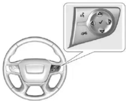 GMC Acadia (2017) - Menudugrouped'instruments - 1