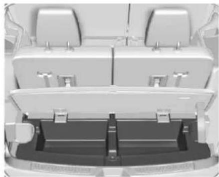 GMC Acadia (2017) - Systémedegestionde compartmentutilitaire Optiondeplateau - 1