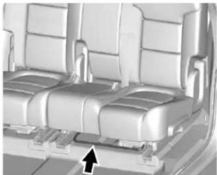 GMC Acadia (2017) - Réglagedusiegearrière - 1