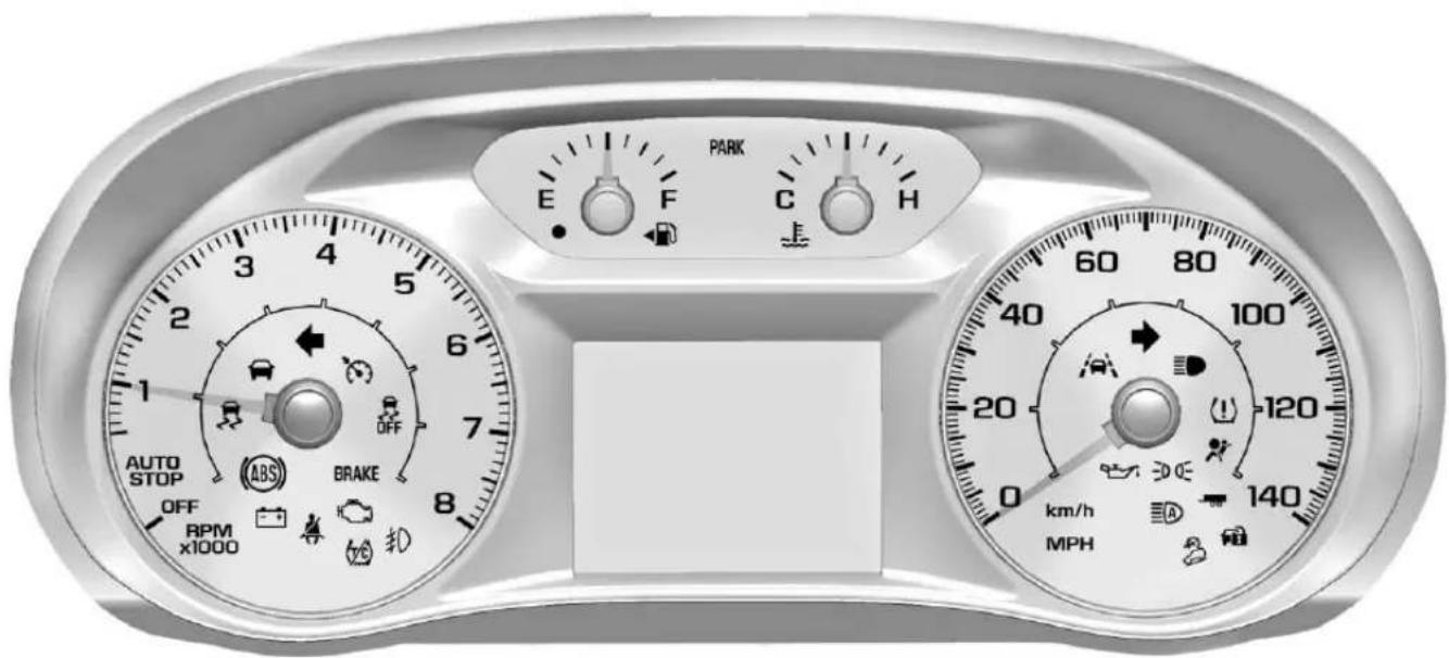 GMC Acadia (2017) - Combinéd'instruments - 1