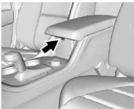 GMC Acadia (2017) - Rangementdeconsole centrale - 1