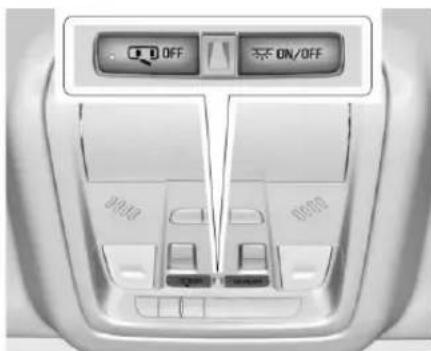 GMC Acadia (2017) - Éclairageintérieur Plafonnier - 1