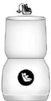 GMC Acadia (2017) - Emplacementsdel'ancrage inférieuretd'ancragedesanglesupérieure - 1