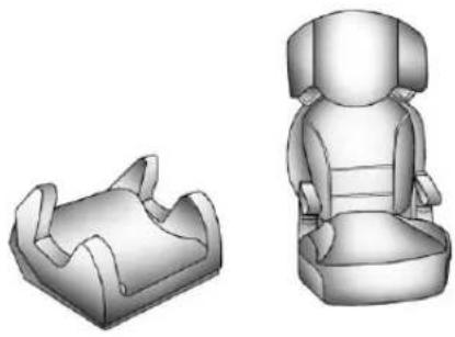 GMC Acadia (2017) - Siégepourenfantorientévers l'arrière - 2