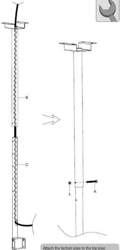Reflecta Pallas XL - Assembling the Plines - 2