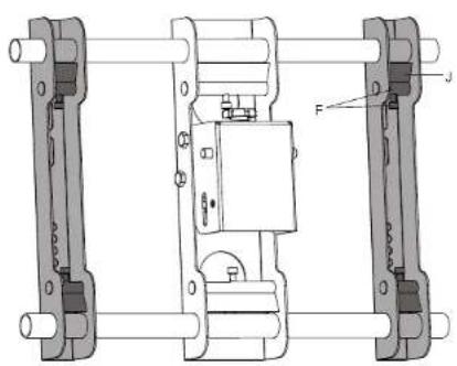 Reflecta Pallas XL - Assembling the Universal Plate - 9