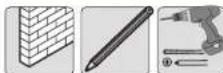 Reflecta Pallas XL - 2.For Solid Brick and Concrete Mounting - 1