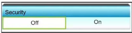OPTOMA X319UST - Security - 1