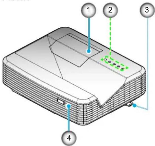 OPTOMA X319UST - Product Overview - 1