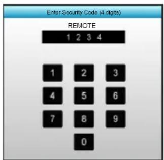 OPTOMA X319UST - Security Timer - 3