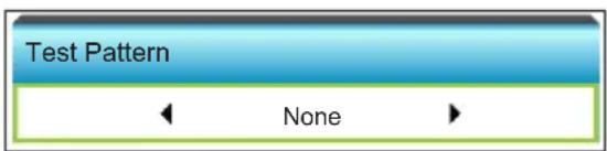 OPTOMA X319UST - Test Pattern - 1