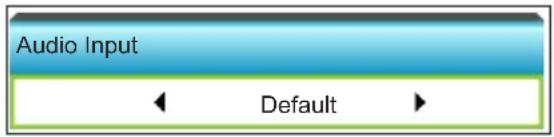 OPTOMA X319UST - Audio Input - 1