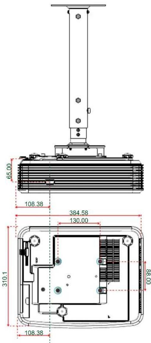 OPTOMA X319UST - Warning: - 1
