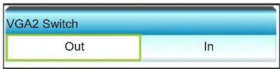 OPTOMA X319UST - VGA2 Switch - 1