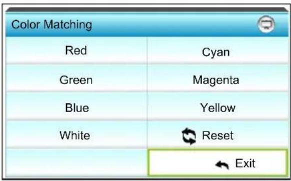 OPTOMA X319UST - Color Matching - 3