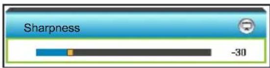 OPTOMA X319UST - Sharpness - 1