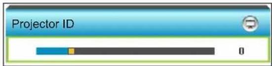 OPTOMA X319UST - Projector ID - 1