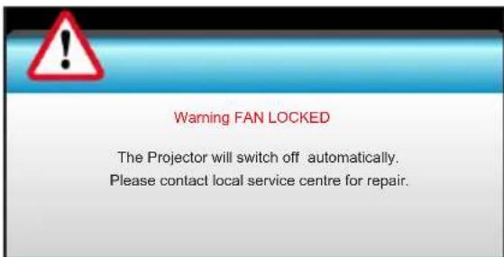 OPTOMA X319UST - On Screen Messages - 4