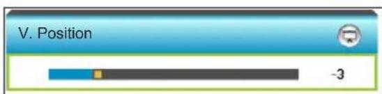 OPTOMA X319UST - Position (Vertical Position) - 1