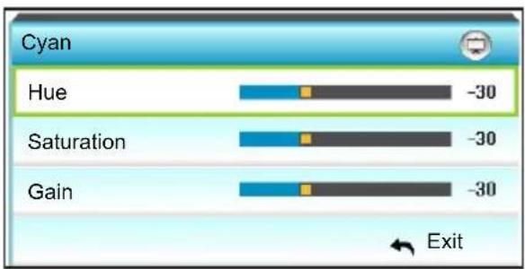 OPTOMA X319UST - Color Matching - 5