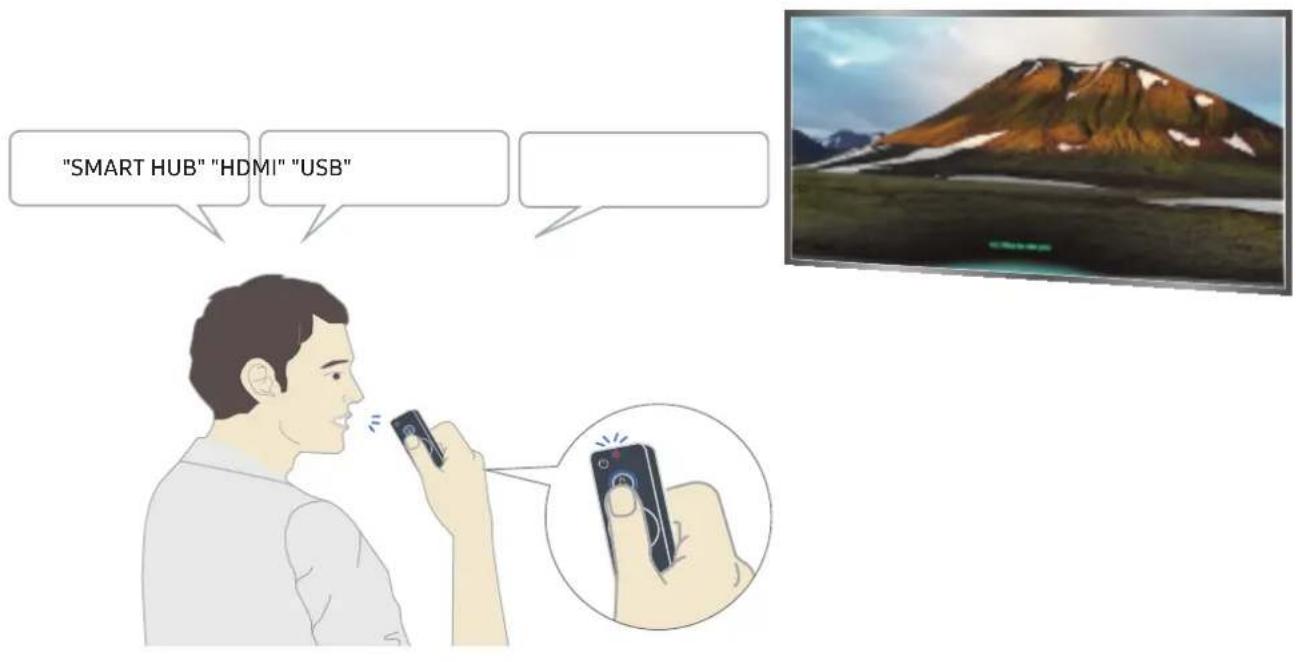 SAMSUNG UE55MU6200 - Execution de l'interaction vocale - 1