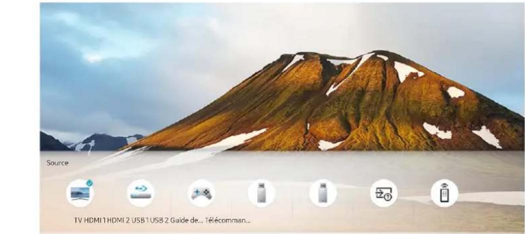 SAMSUNG UE55MU6200 - Affichage de Home Screen - 1